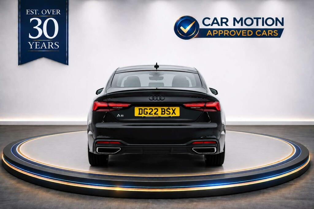 Audi A5 2.0 A5 Sportback 40 Tfsi Mhev Black Edition Semi-a DG22BSX Black #5