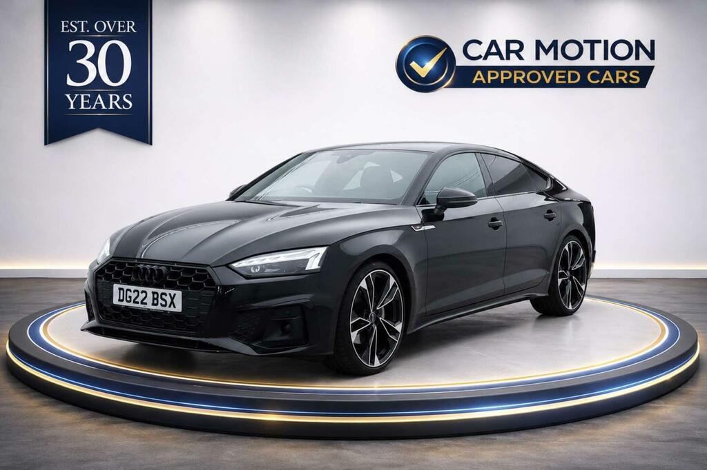 Audi A5 2.0 A5 Sportback 40 Tfsi Mhev Black Edition Semi-a DG22BSX Black #3