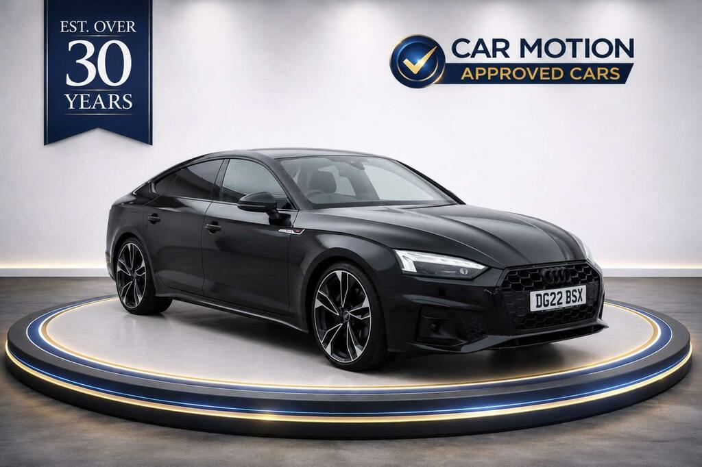 Audi A5 2.0 A5 Sportback 40 Tfsi Mhev Black Edition Semi-a Black