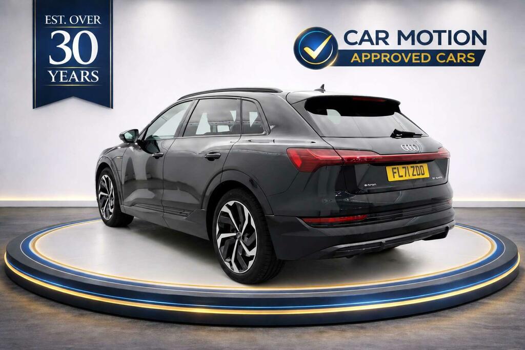 Audi E-tron E-tron Black Edition 55 Quattro 4Wd FL71ZDD Black #6