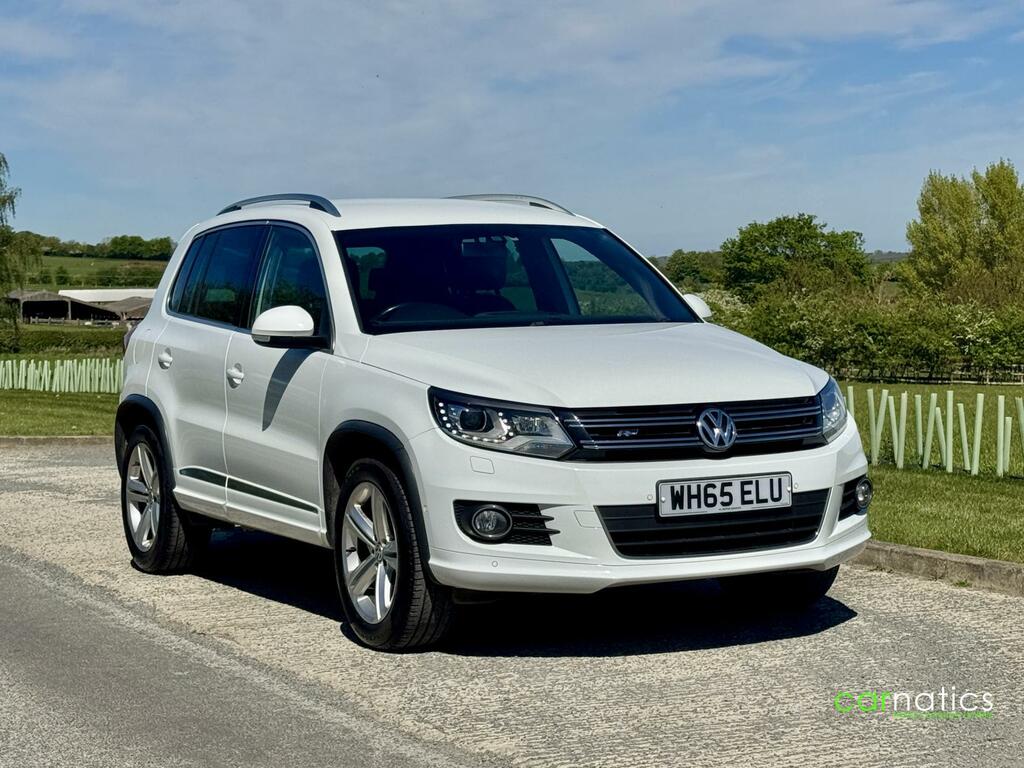 Volkswagen Tiguan 2.0 Tdi Bluemotion Tech R-line Edition Suv Die White