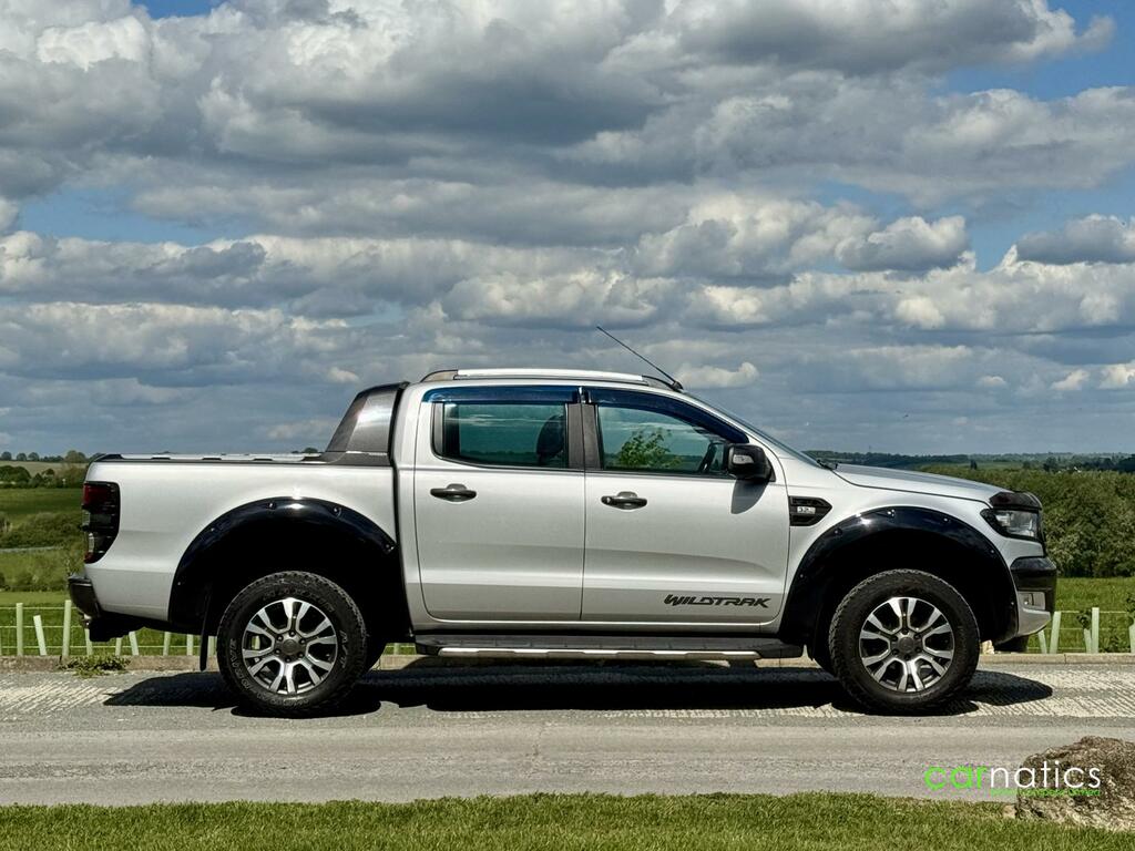 Ford Ranger 3.2 Tdci Wildtrak Pickup Double Cab Aut LR17VXG Silver #2