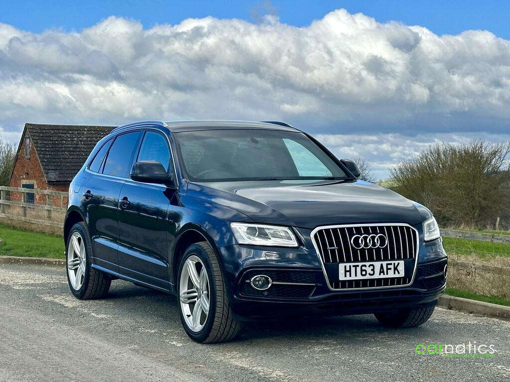Audi Q5 2.0 Tdi S Line Plus Suv S Tronic Quattr Blue