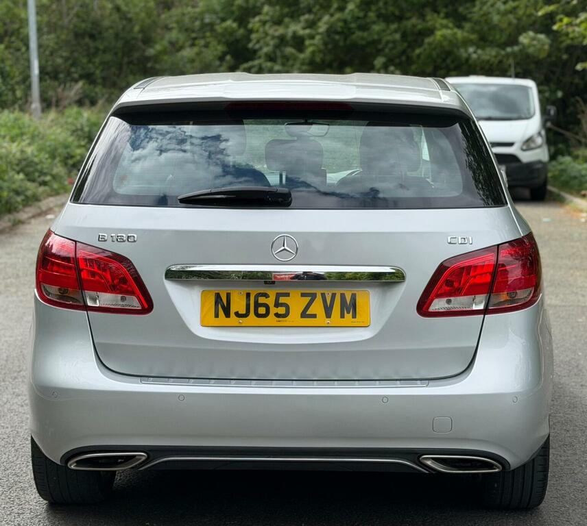 Mercedes-Benz B Class Mpv 1.5 B180 Cdi Sport 7G-dct Euro 6 Ss 20 NJ65ZVM Silver #6