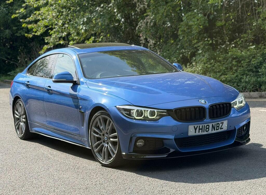 BMW 4 Series Gran Coupe Hatchback 2.0 430I M Sport Euro 6 Ss Blue