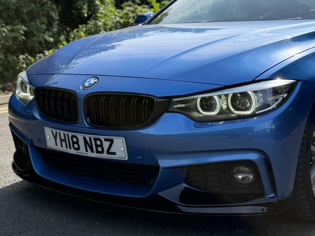 BMW 4 Series Gran Coupe Hatchback 2.0 430I M Sport Euro 6 Ss YH18NBZ Blue #5