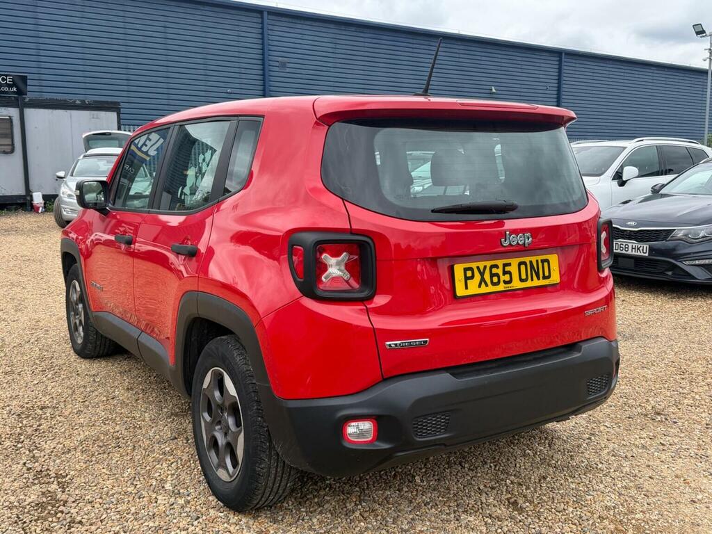 Jeep Renegade Suv 1.6 Multijetii Sport Euro 5 Ss 201565 PX65OND Red #3