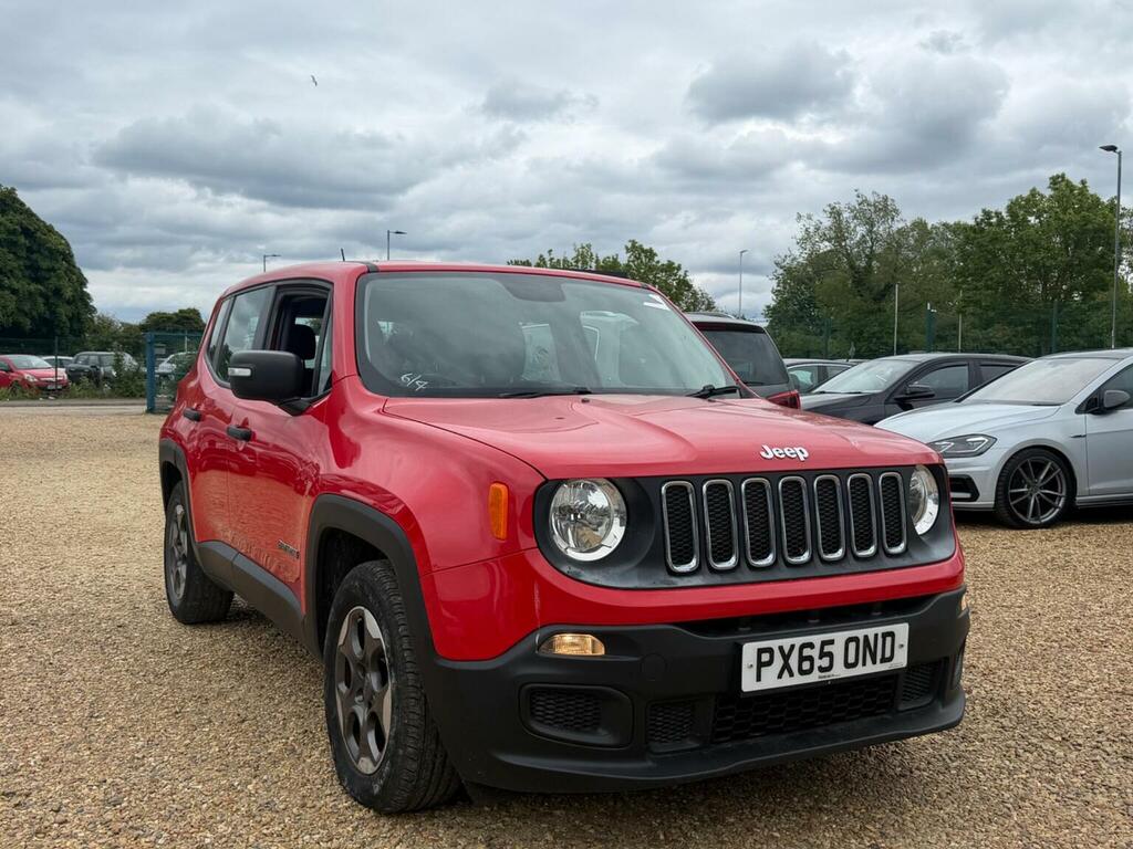 Jeep Renegade Suv 1.6 Multijetii Sport Euro 5 Ss 201565 Red