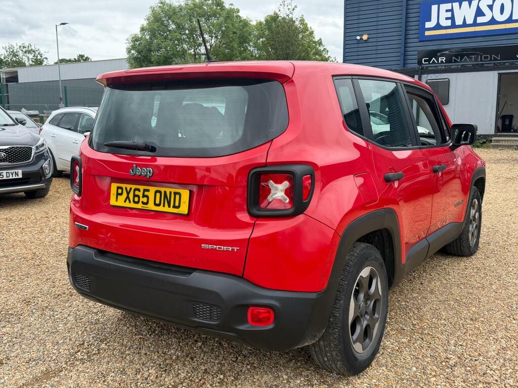 Jeep Renegade Suv 1.6 Multijetii Sport Euro 5 Ss 201565 PX65OND Red #4