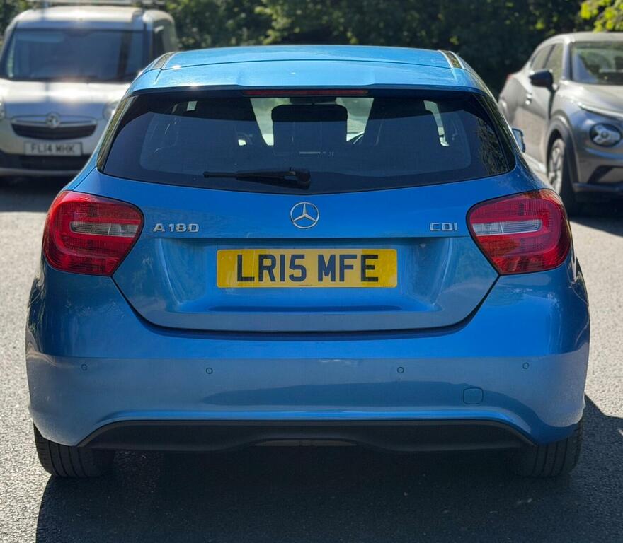Mercedes-Benz A Class Hatchback 1.5 A180 Cdi Eco Se Euro 5 Ss 20 LR15MFE Blue #5