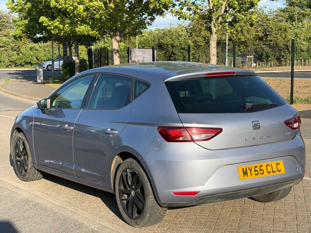 Seat Leon Hatchback 1.6 Tdi Se Dynamic Technology Euro 6 S MY55CLC Silver #4