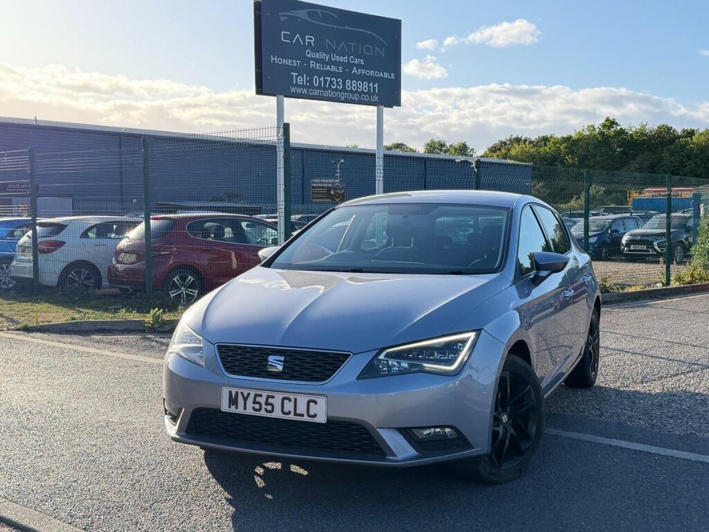 Seat Leon Hatchback 1.6 Tdi Se Dynamic Technology Euro 6 S Silver