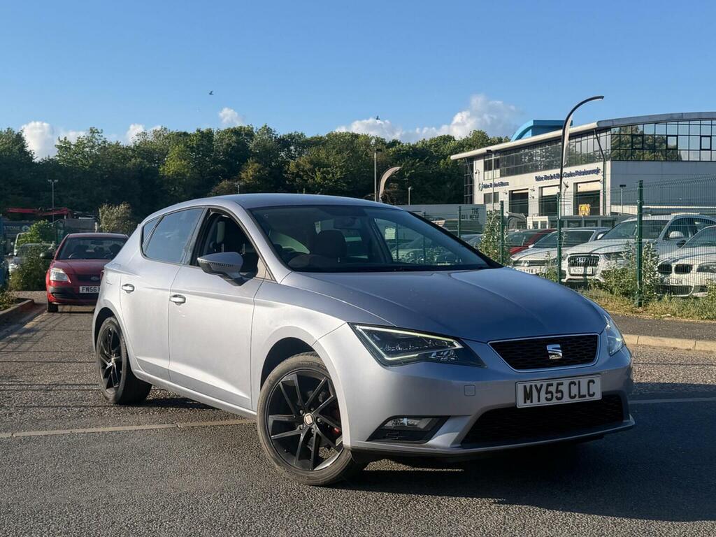 Seat Leon Hatchback 1.6 Tdi Se Dynamic Technology Euro 6 S MY55CLC Silver #2