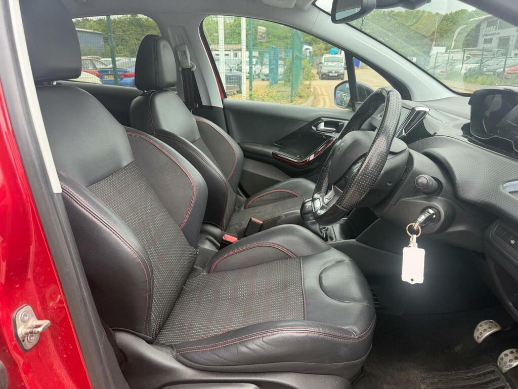 Peugeot 208 Hatchback 1.6 Bluehdi Gt Line Euro 6 201717 KS17NKC Red #4