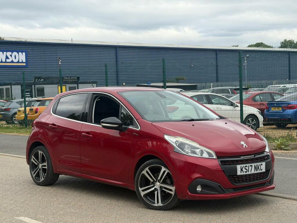 Peugeot 208 Hatchback 1.6 Bluehdi Gt Line Euro 6 201717 Red