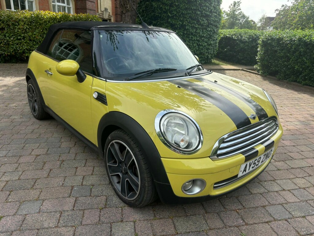 Mini Convertible 1.6 Cooper Convertible AY59ZNO Yellow #3