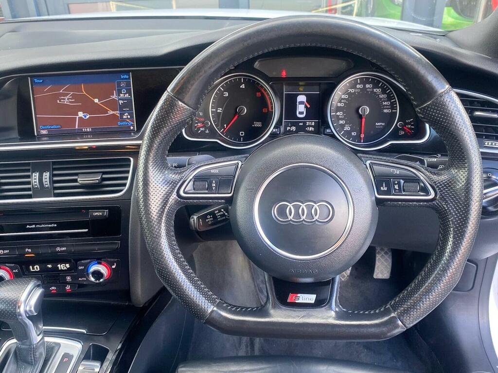 Audi A5 Coupe 2.0 Tdi Black Edition S Tronic Quattro Euro MB62DDB White #4
