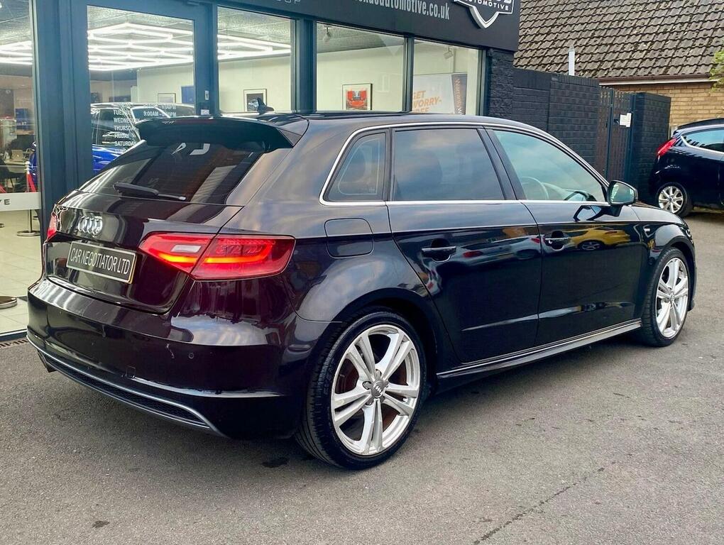 Audi A3 Hatchback 2.0 Tdi S Line Sportback S Tronic Euro 5 HJ14HJG Black #6