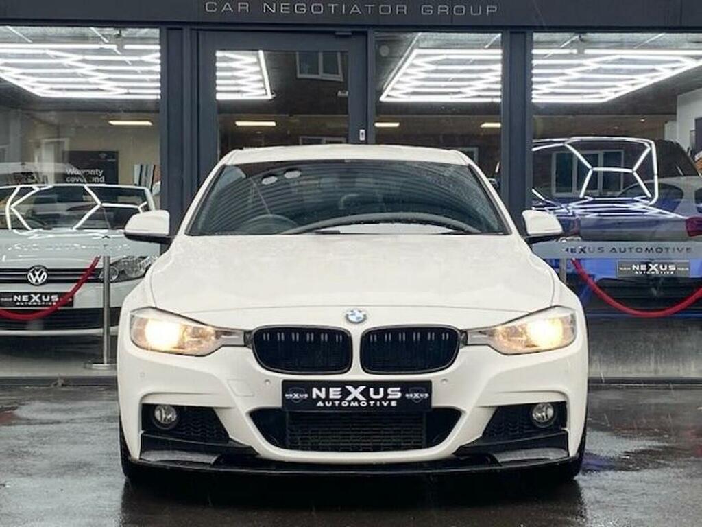 BMW 3 Series Saloon 2.0 320D M Sport Euro 5 Ss 201 AL54BEX White #5