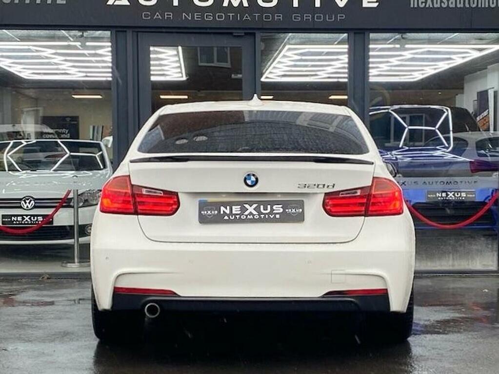 BMW 3 Series Saloon 2.0 320D M Sport Euro 5 Ss 201 AL54BEX White #6