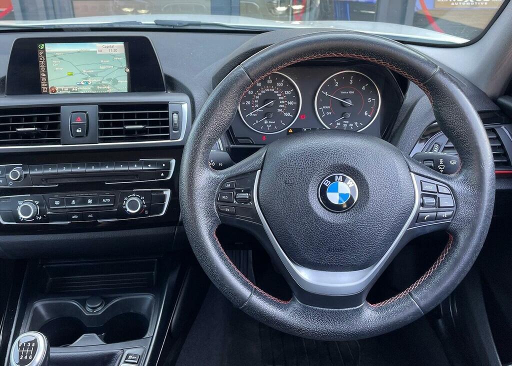 BMW 1 Series Hatchback 1.5 116D Sport Euro 6 Ss 201666 YG66ZXE White #2