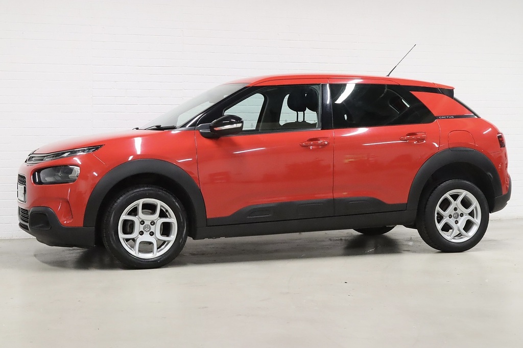 Citroen C4 Cactus Puretech Feel KV19BVD Red #4