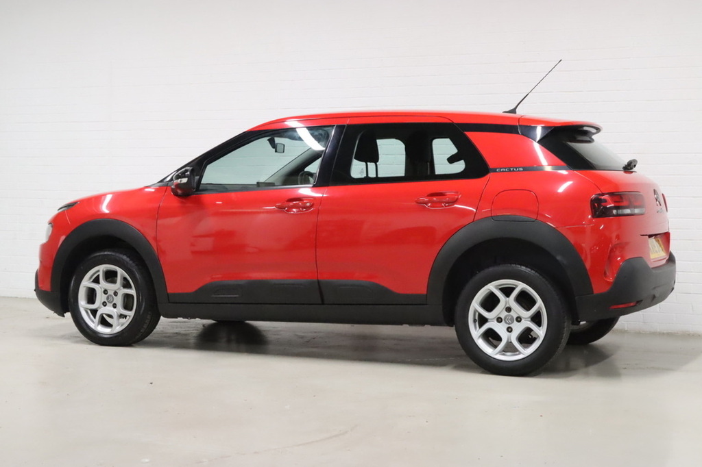 Citroen C4 Cactus Puretech Feel KV19BVD Red #6