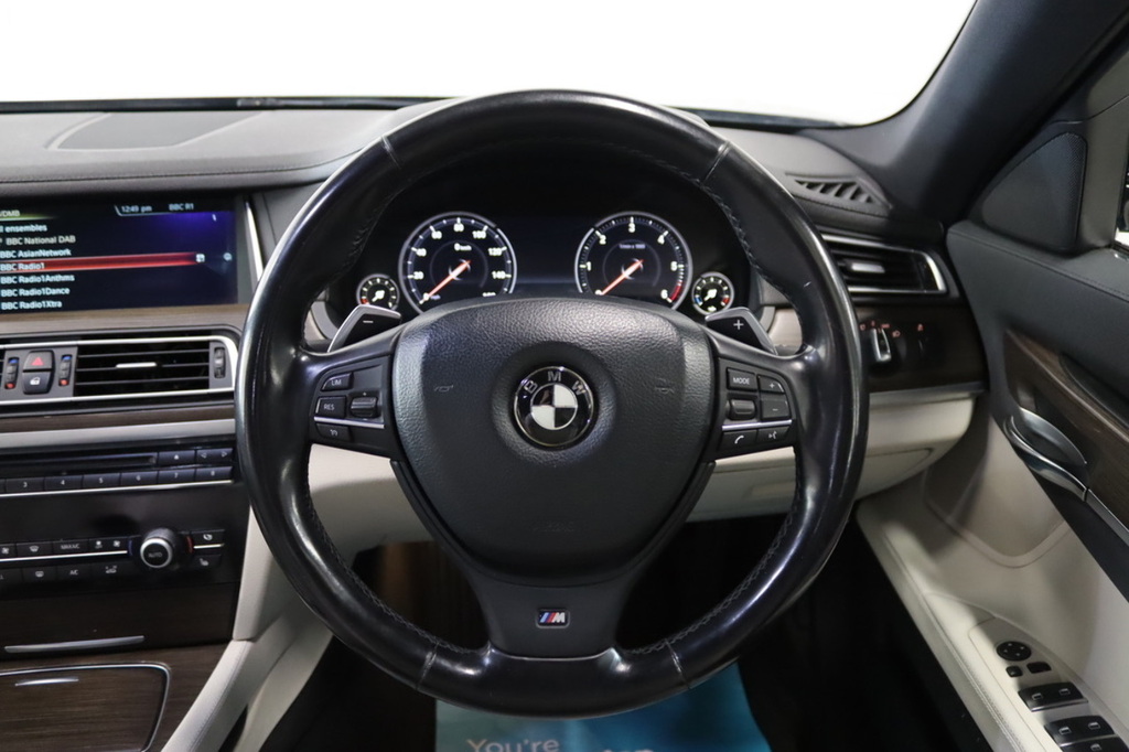 BMW 7 Series 730D Se Blue #12