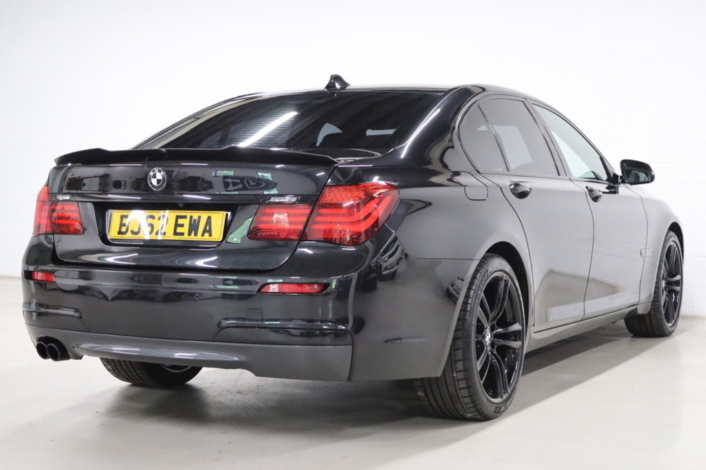 BMW 7 Series 730D Se Blue #9