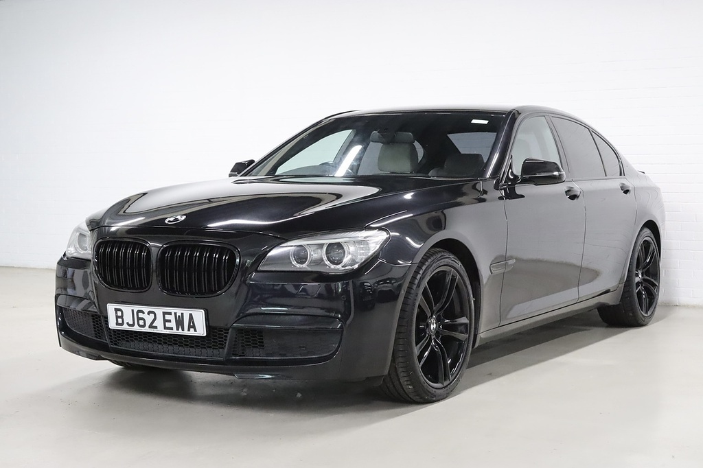 BMW 7 Series 730D Se Blue #3