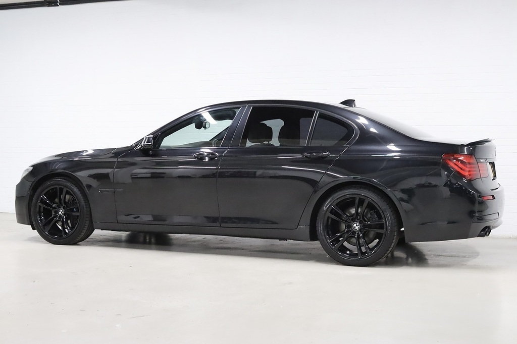 BMW 7 Series 730D Se Blue #6