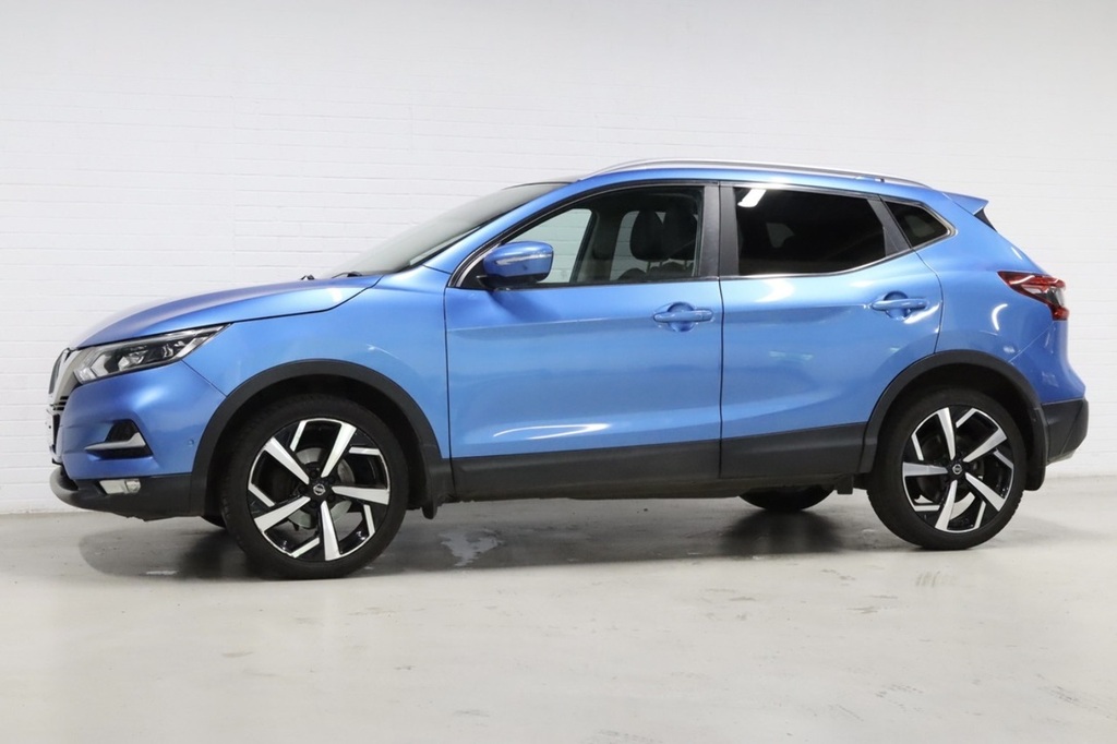 Nissan Qashqai Dig-t Tekna RO67FVC Blue #4