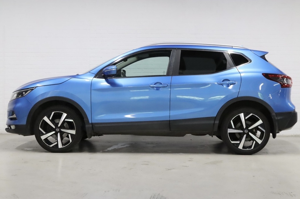 Nissan Qashqai Dig-t Tekna RO67FVC Blue #5