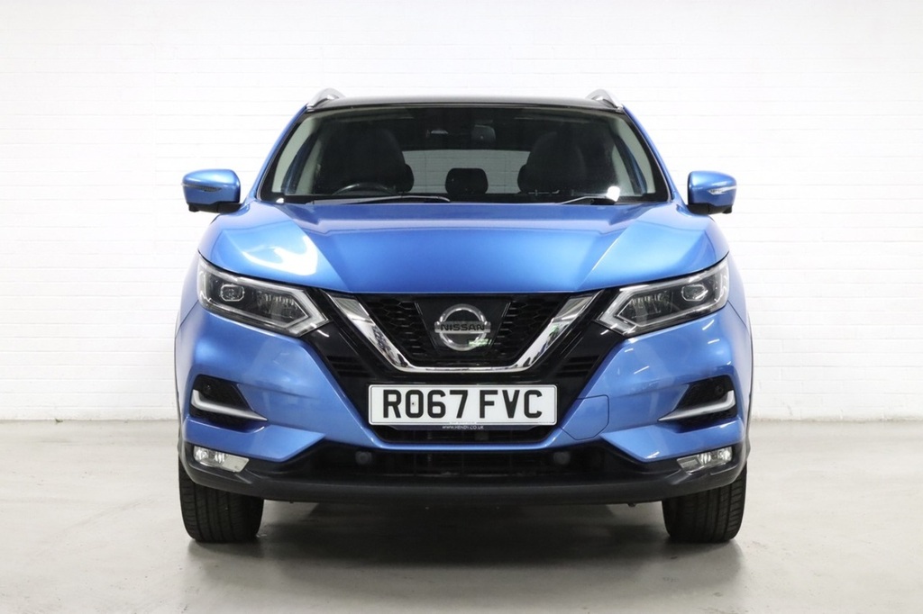 Nissan Qashqai Dig-t Tekna RO67FVC Blue #2