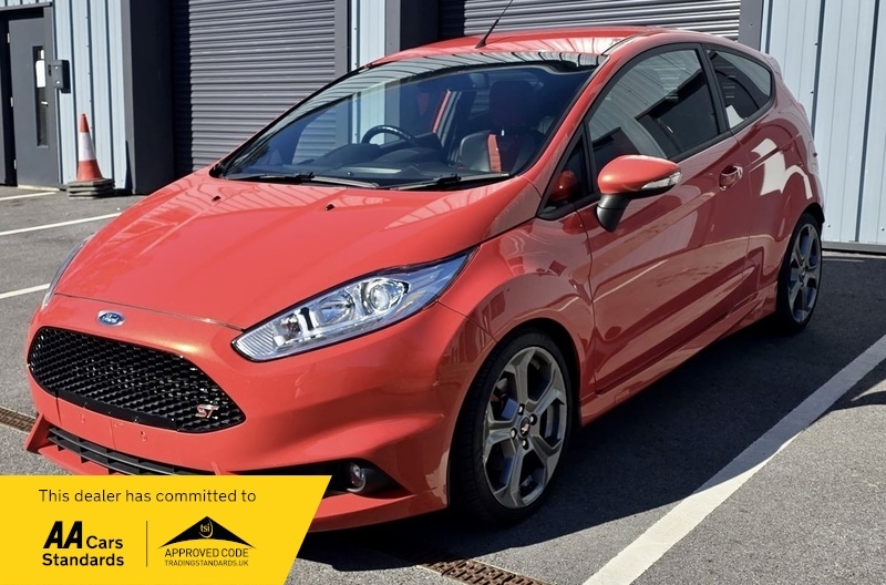 Ford Fiesta St-3 Orange