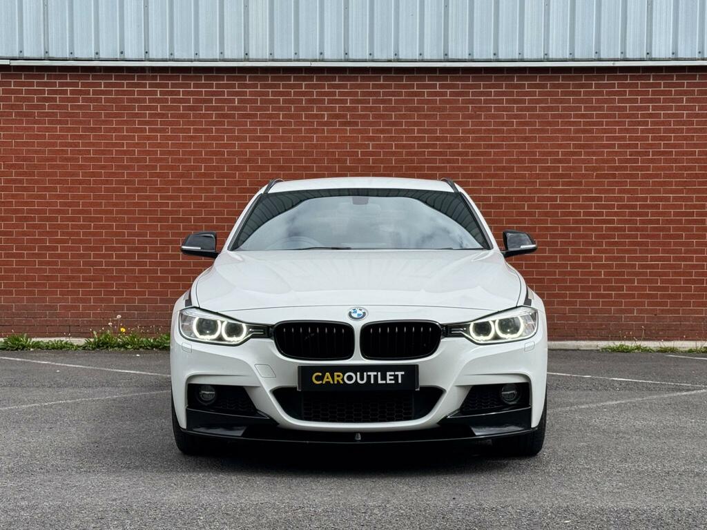 BMW 3 Series 2.0 320D M Sport Touring Xdrive Euro 5 Ss White #4