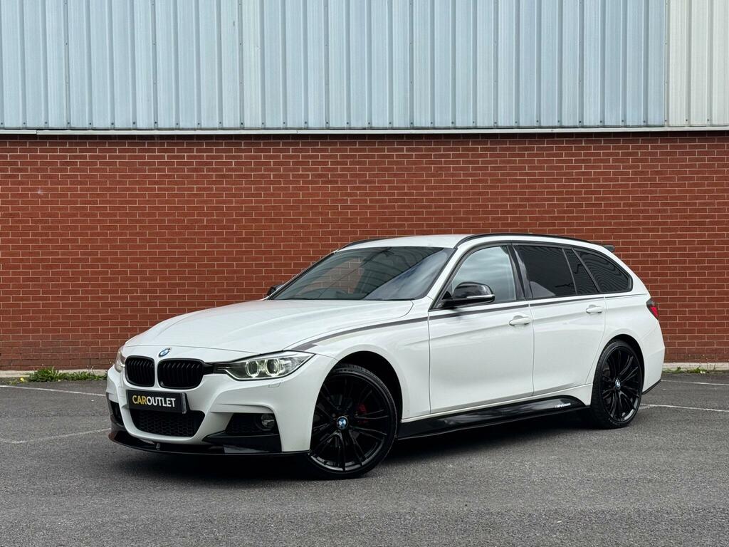 BMW 3 Series 2.0 320D M Sport Touring Xdrive Euro 5 Ss White #5