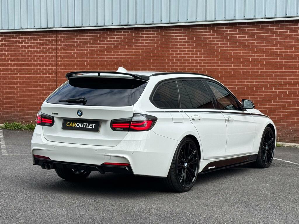 BMW 3 Series 2.0 320D M Sport Touring Xdrive Euro 5 Ss White #2
