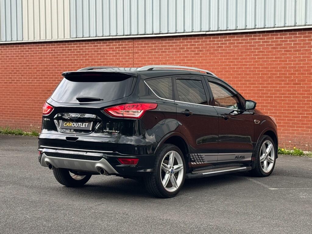 Ford Kuga 2.0 Tdci Titanium X Sport Powershift Awd Euro 6 S  Black #2