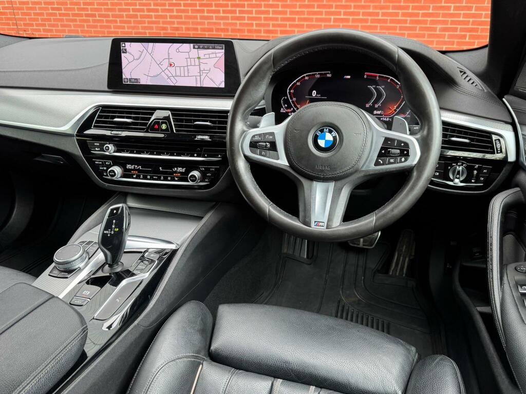 BMW 5 Series 2.0 520D M Sport Touring Euro 6 Ss Blue #3