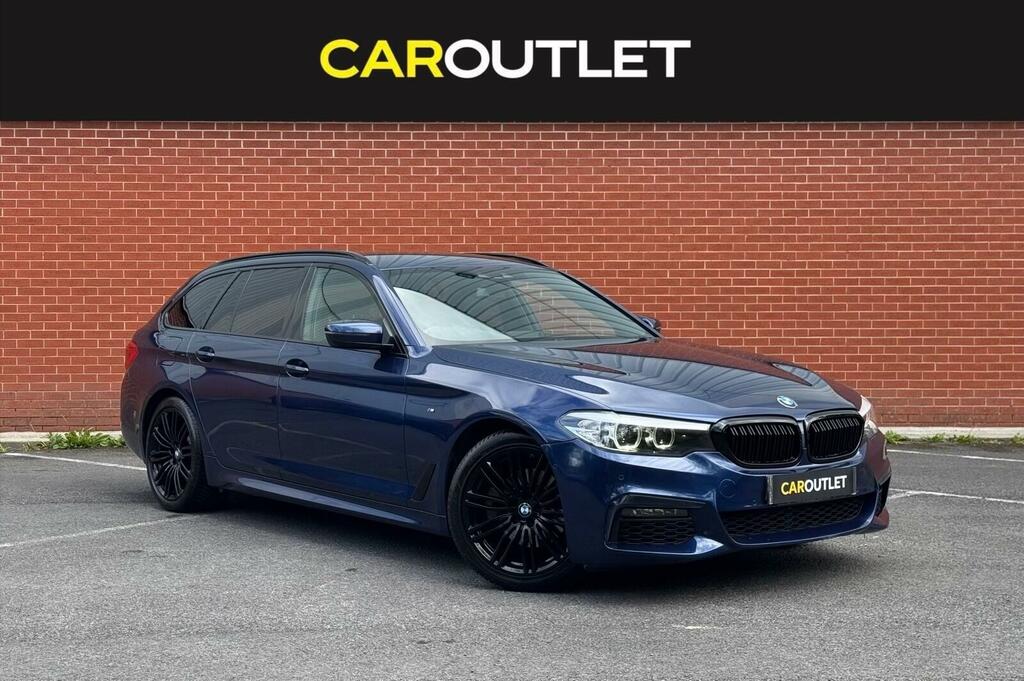 BMW 5 Series 2.0 520D M Sport Touring Euro 6 Ss Blue