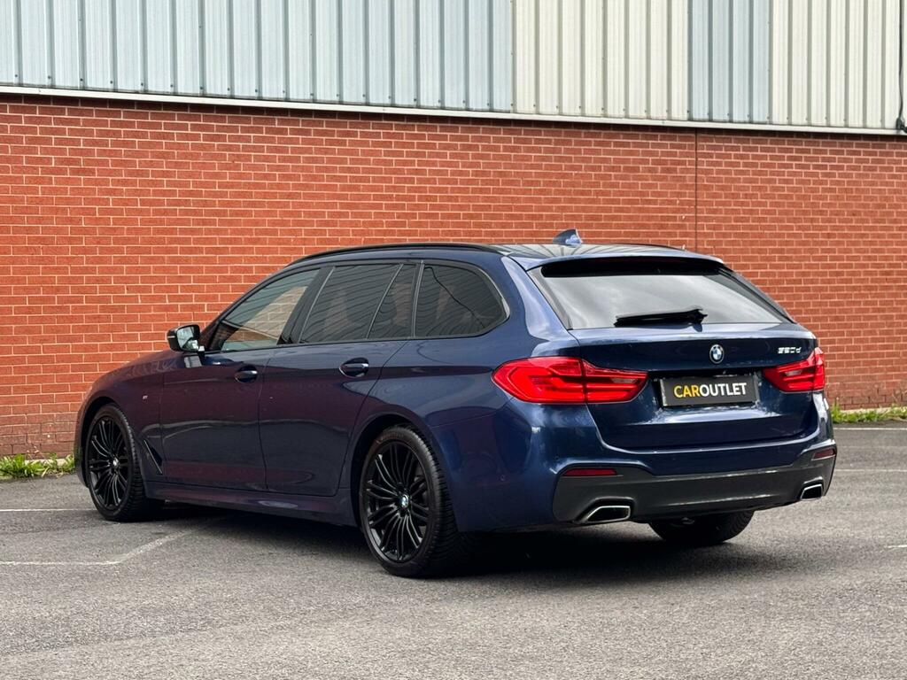 BMW 5 Series 2.0 520D M Sport Touring Euro 6 Ss Blue #6