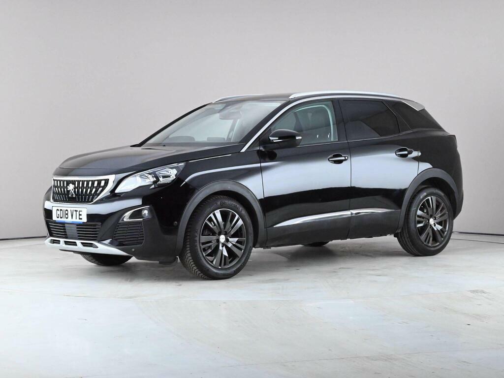 Peugeot 3008 1.2 Puretech Allure Eat Euro 6 Ss GD18VTE Black #2