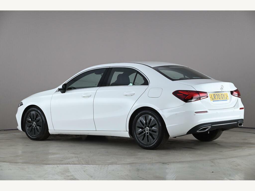 Mercedes-Benz A Class 1.3 A200 Sport Executive 7G-dct Euro 6 Ss LR70GYJ White #4