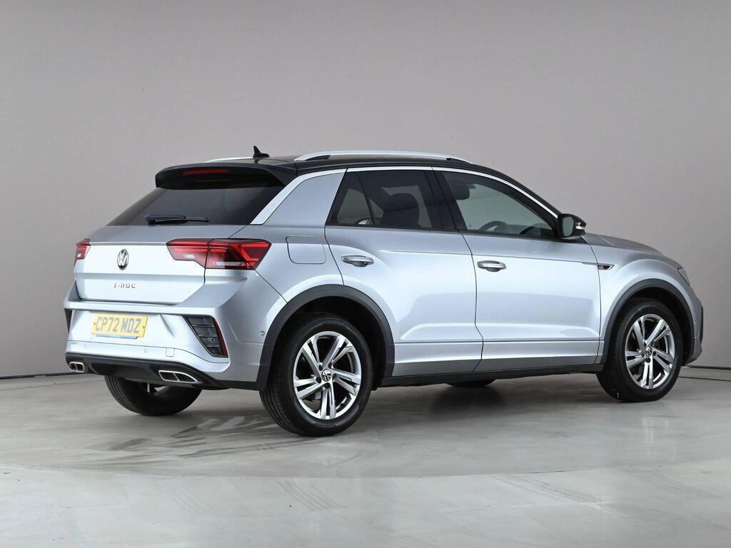 Volkswagen T-Roc 1.5 Tsi R-line Dsg Euro 6 Ss CP72MDZ Silver #4