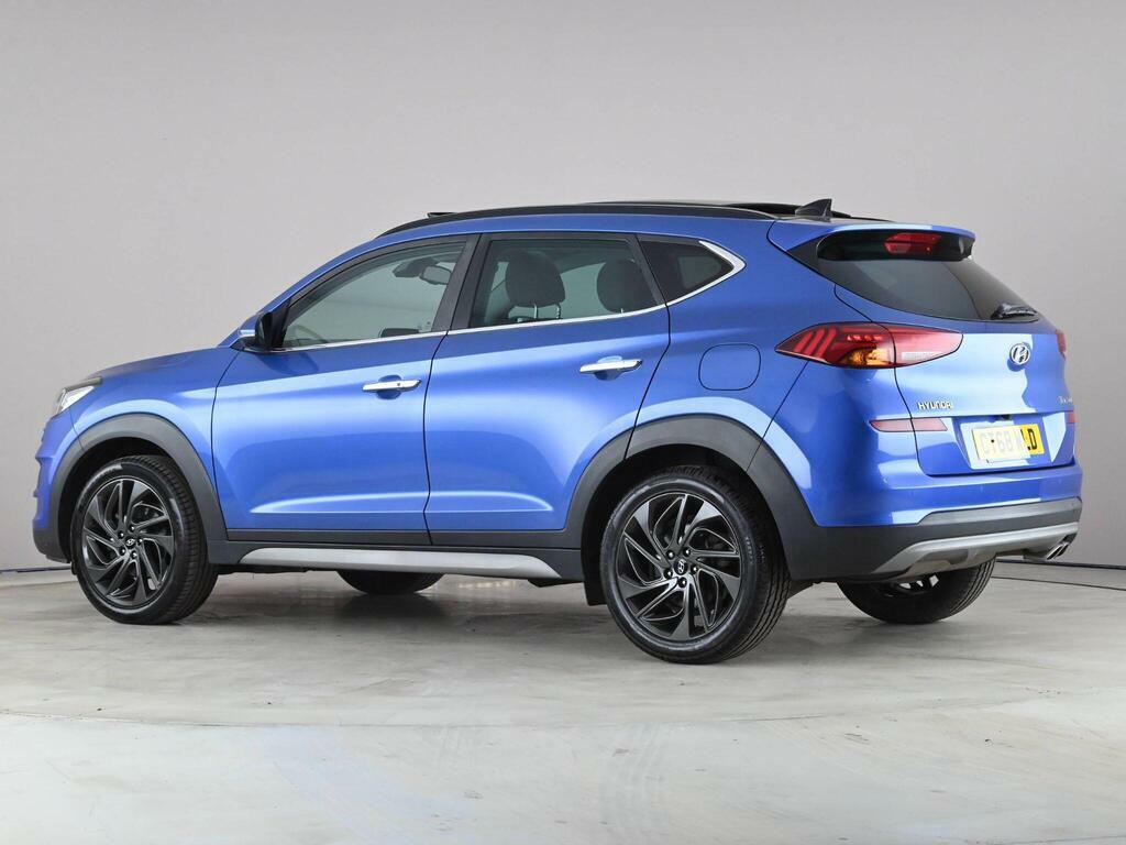 Hyundai Tucson 1.6 T-gdi Premium Se Euro 6 Ss CT68WLD Blue #4