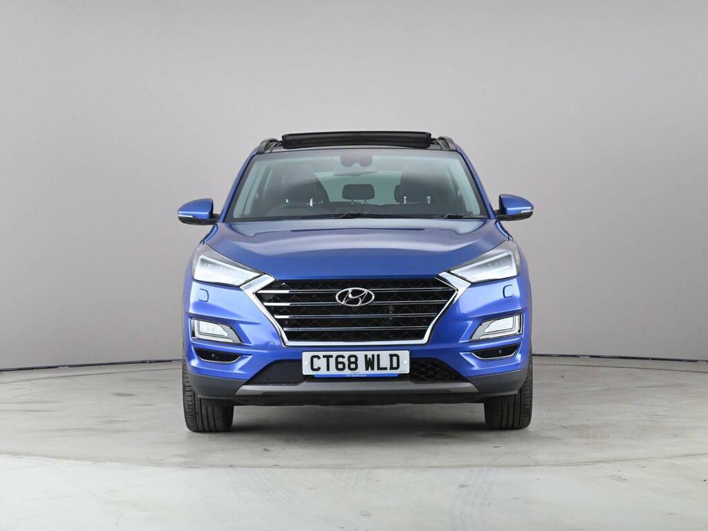 Hyundai Tucson 1.6 T-gdi Premium Se Euro 6 Ss CT68WLD Blue #2