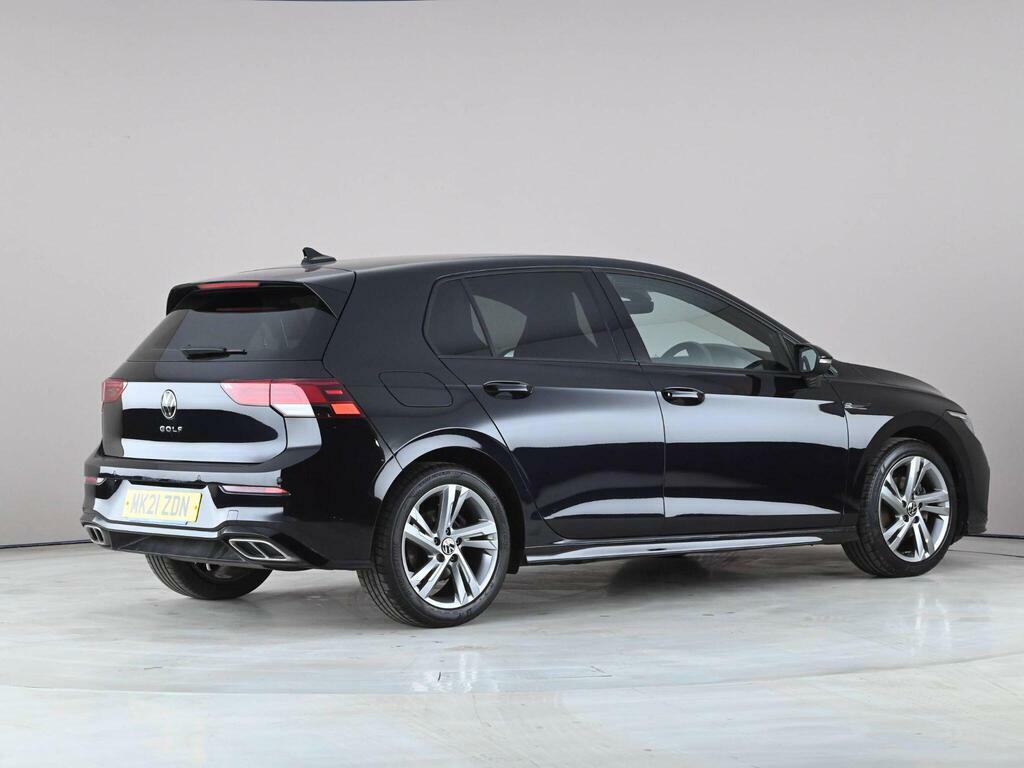 Volkswagen Golf 1.5 Tsi R-line Euro 6 Ss MK21ZDN Black #4