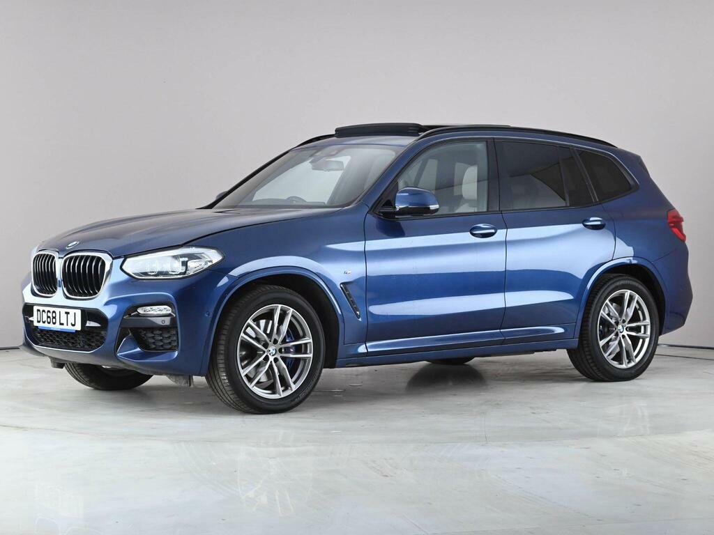 BMW X3 3.0 30D M Sport Xdrive Euro 6 Ss DC68LTJ Blue #2