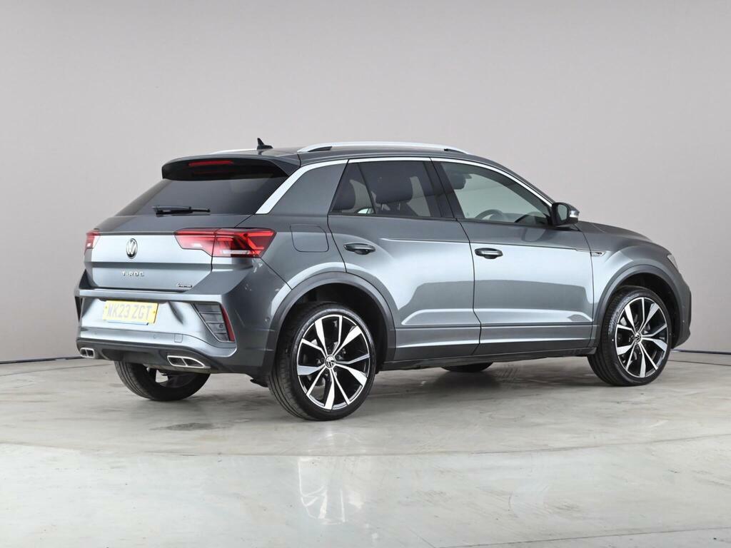 Volkswagen T-Roc 2.0 Tsi R-line Dsg 4Motion Euro 6 Ss WK23ZGT Grey #3
